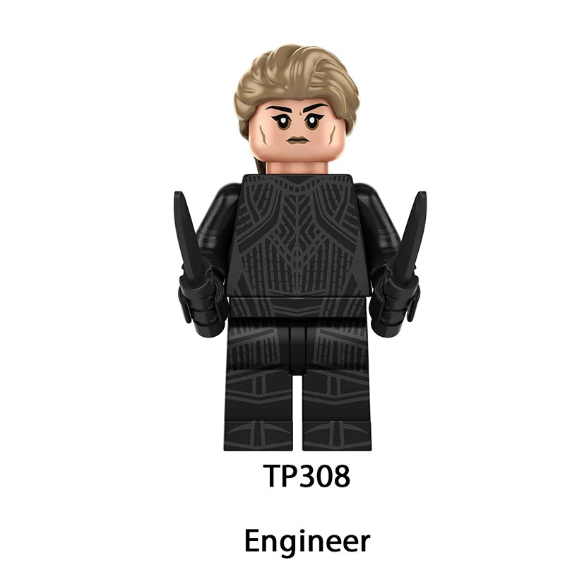 BF308 – Engineer  | Custom Brick Figure