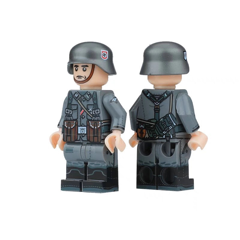 BF088 – SS-Sturmscharführer | Custom Brick Figure