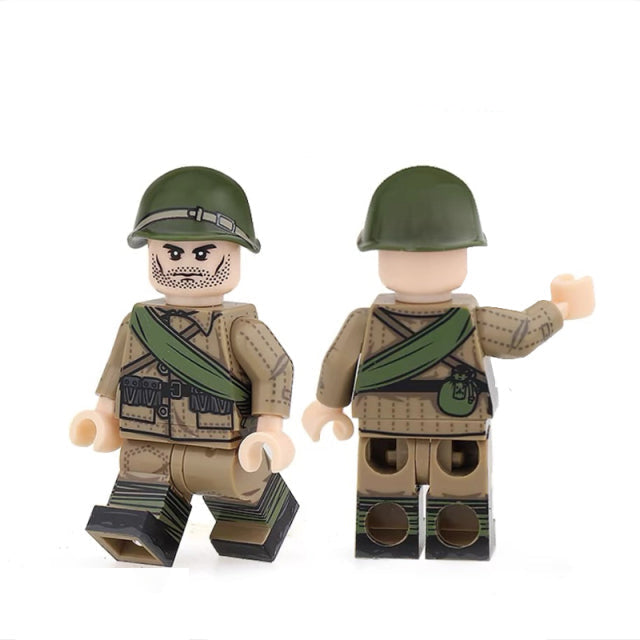 BF016 – Soviet Riflemen | Custom Brick Figure