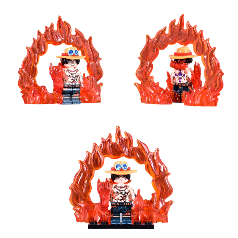 BF633S – Flamefist Pirate | Custom Brick Figure