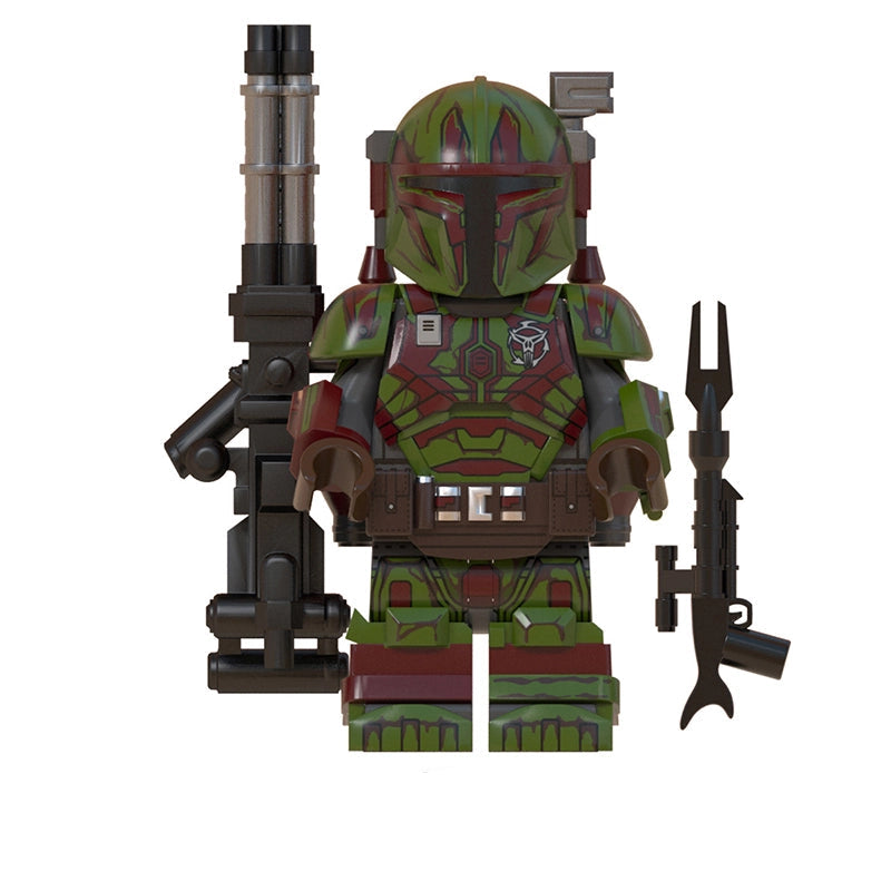 BF996 – Heavy Beskar Trooper | Custom Brick Figure