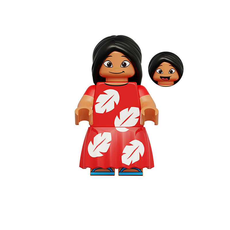 BF2254 – Island Girl Companion | Custom Brick Figure