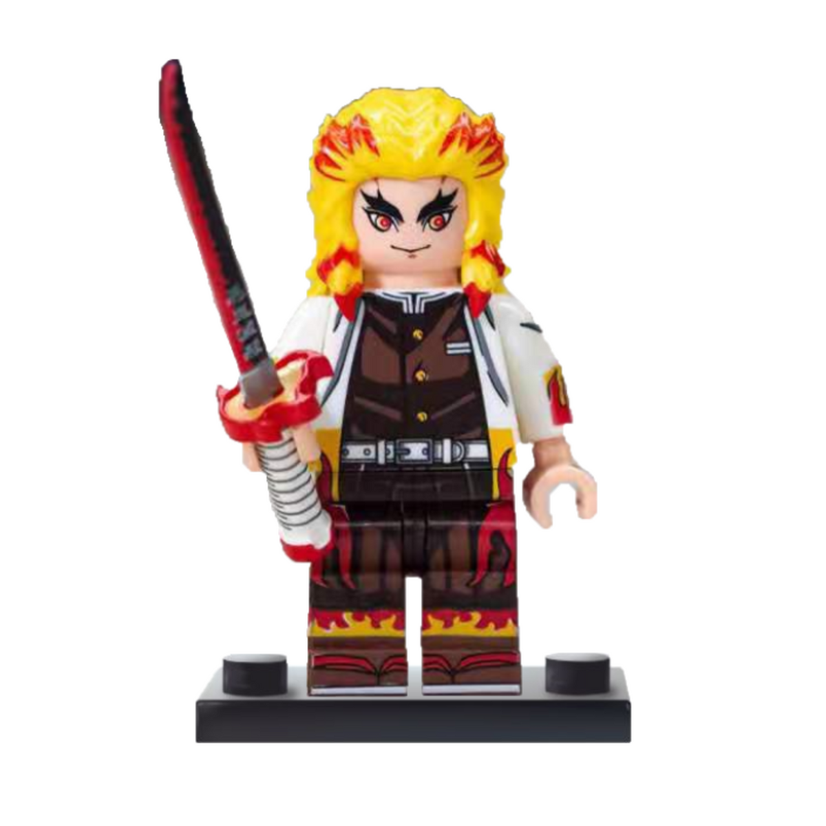 BF2175 – Inferno Pillar Knight | Custom Brick Figure