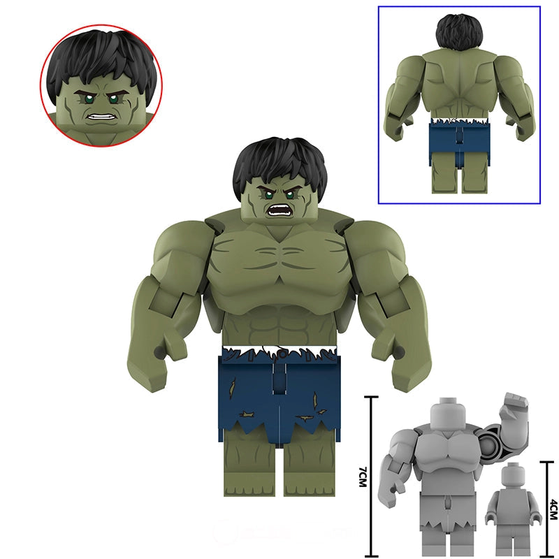 BF347 – Dreadgreen Brute | Custom Brick Figure
