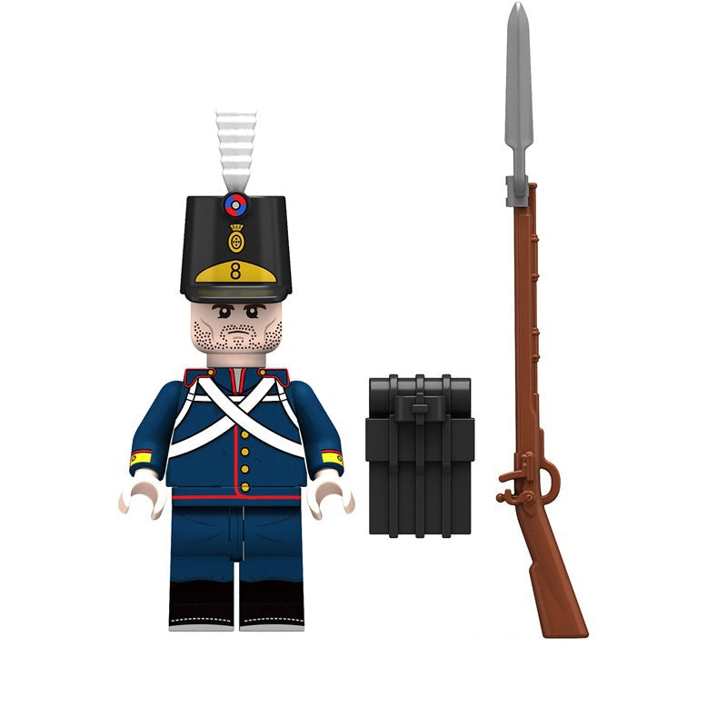 BF035 – Portuguese Line Infantry | Custom Brick Figure