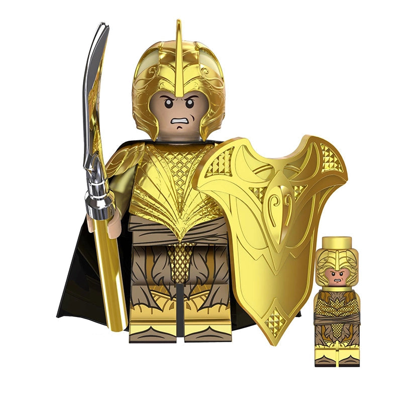 BF5047 – Forest Blade Warrior | Custom Brick Figure