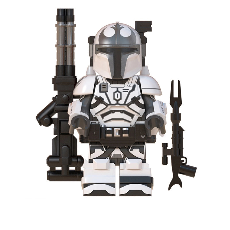 BF997 – Heavy Beskar Trooper | Custom Brick Figure