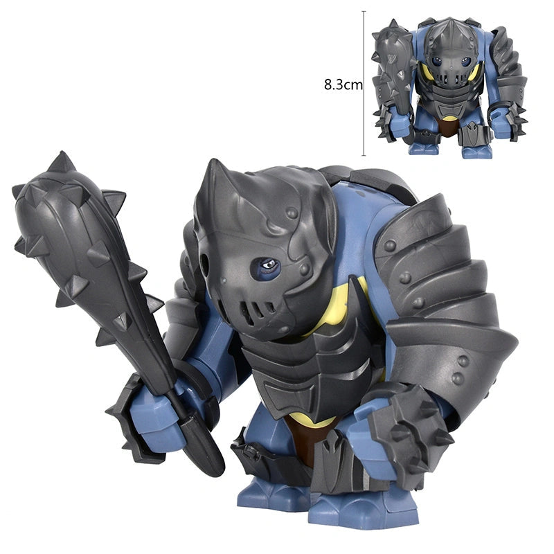 BFH3018 – Armored Troll | Custom Brick Figure