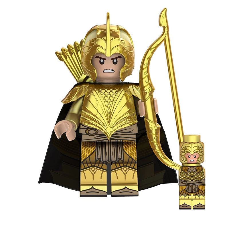 BF5044 – Woodland Bow Ranger | Custom Brick Figure