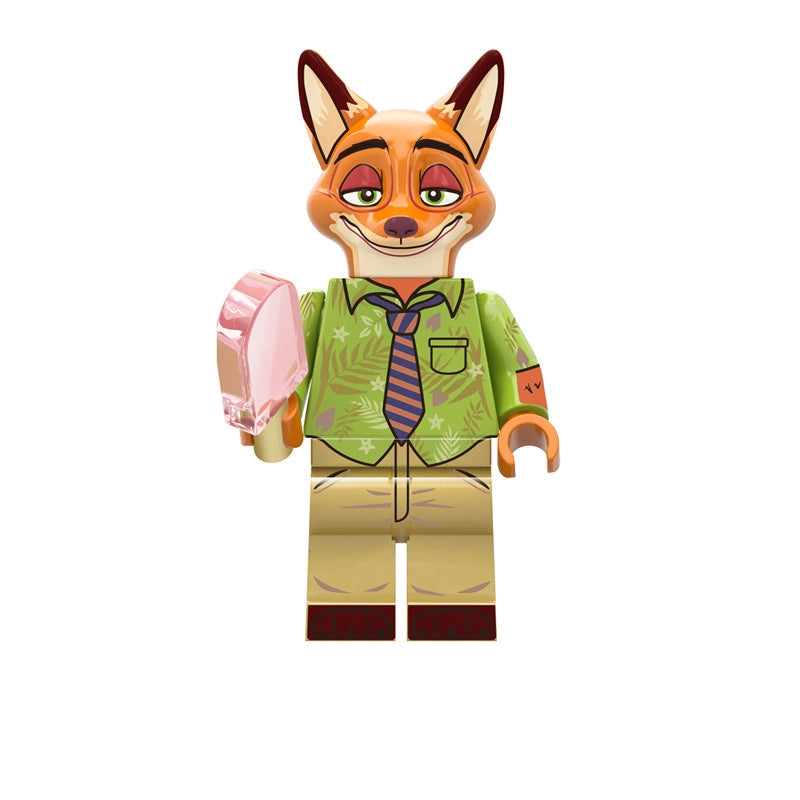 BF078 – Slicktail Hustler | Custom Brick Figure