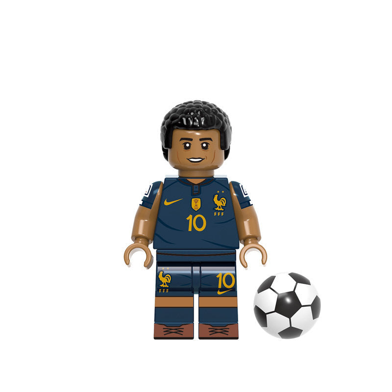 BF0496 – Les Bleus Prodigy | Custom Brick Figure