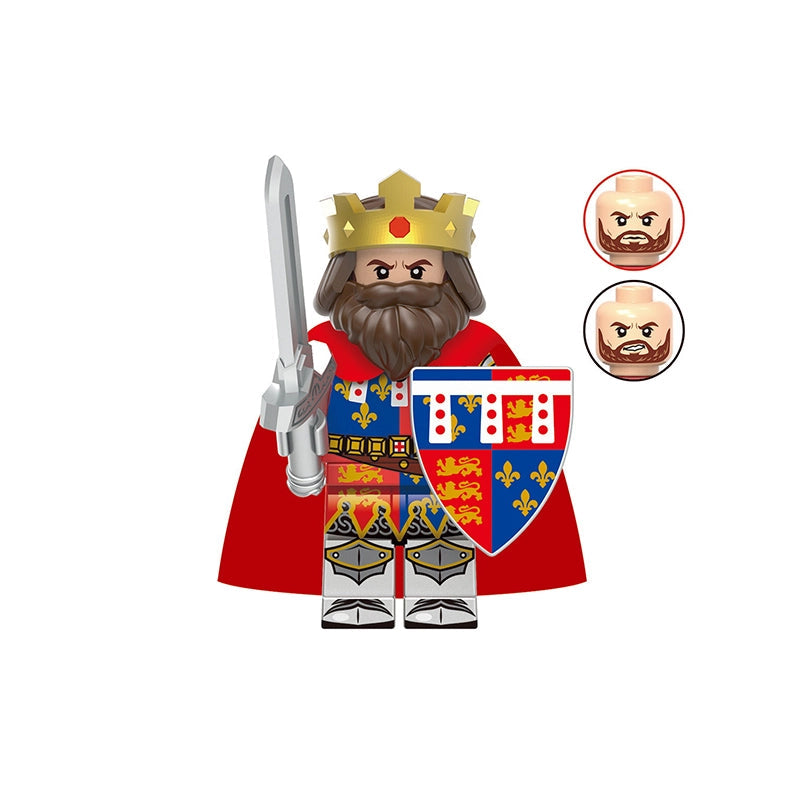 BF0624 – King Richard the Lionheart | Custom Brick Figure