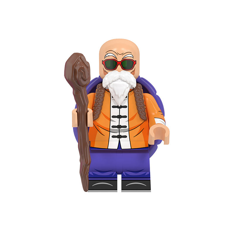 BF2674 – Turtle Hermit Master | Custom Brick Figure