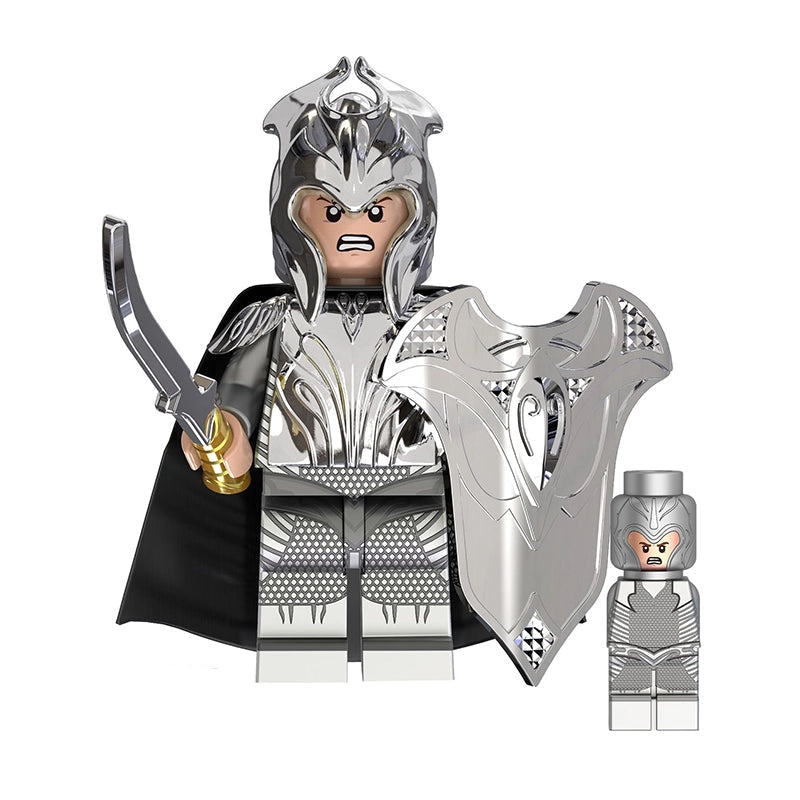 BF504 – Forest Realm Guard | Custom Brick Figure