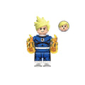 BF0346 – Flaming Hero | Custom Brick Figure