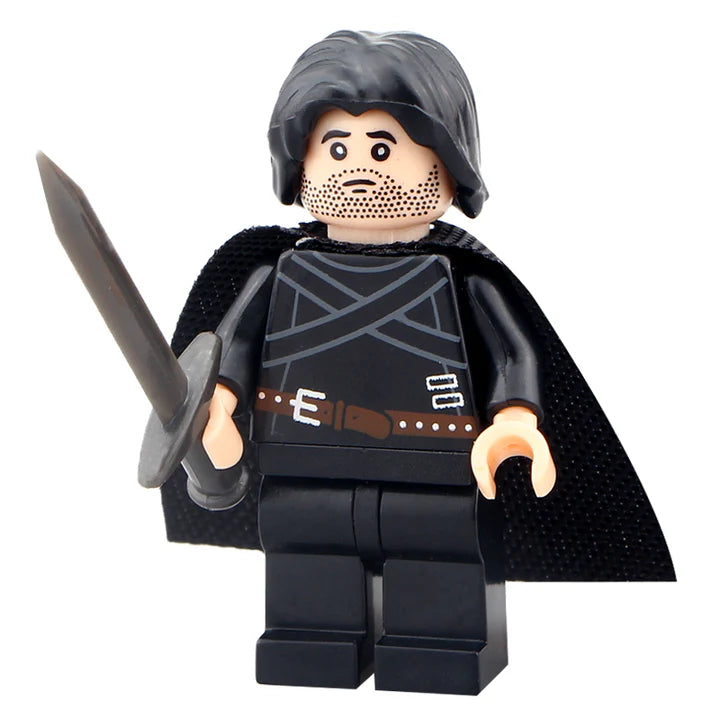 BF932 – The White Wolf | Custom Brick Figure