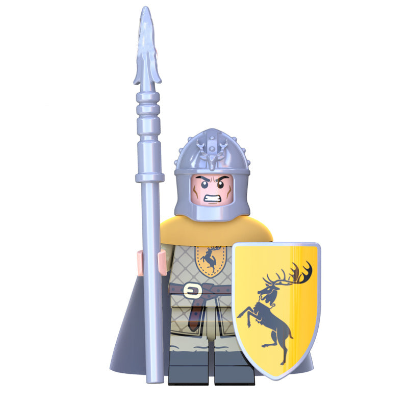 BF216 – Baratheon Lanceman | Custom Brick Figure