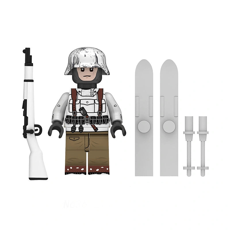 BF636 – Gebirgsjäger | Custom Brick Figure