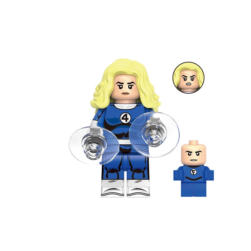 BF0347 – Female Invisible Force | Custom Brick Figure