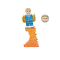 BF0382 – Flaming Hero | Custom Brick Figure