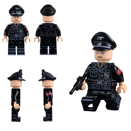 BF003 – SS Obersturmbannfuhrer | Custom Brick Figure