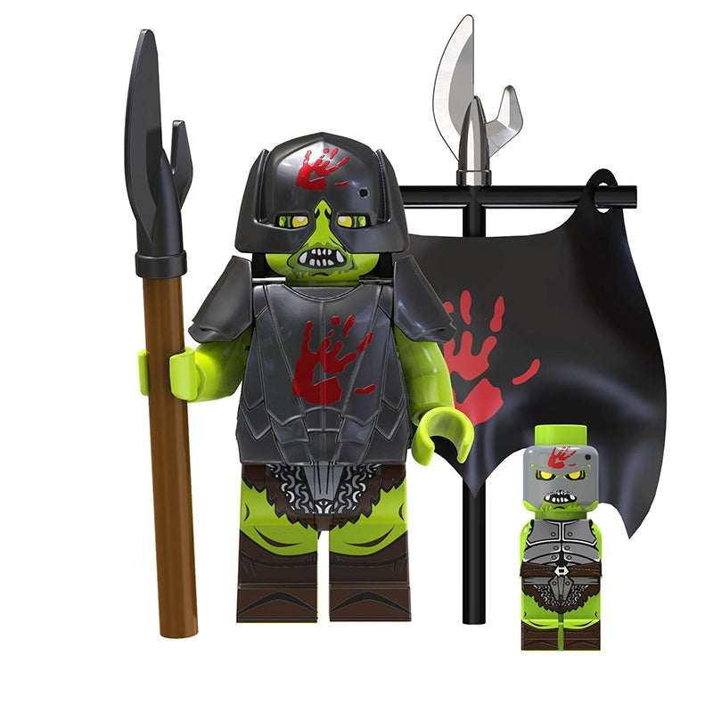 BF5053 – Blackforge Battle Orc | Custom Brick Figure