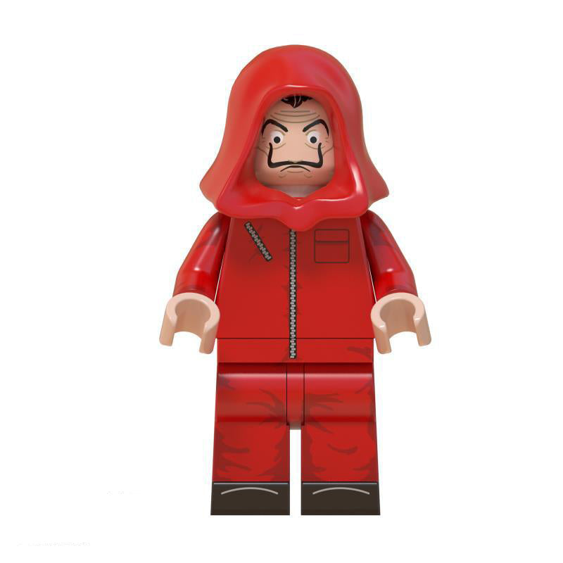 BF0186 – Surrealist Masked Thief | Custom Brick Figure