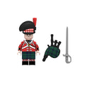 BF006 – Scottish Bagpiper | Custom Brick Figure