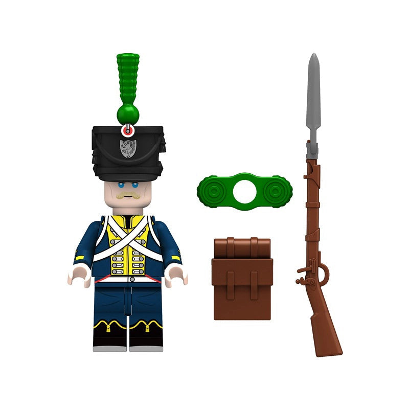 BF034 – Hessian Light Infantry | Custom Brick Figure