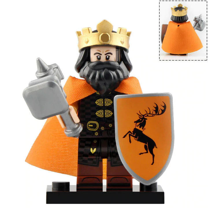 BF212 – Robert Baratheon | Custom Brick Figure