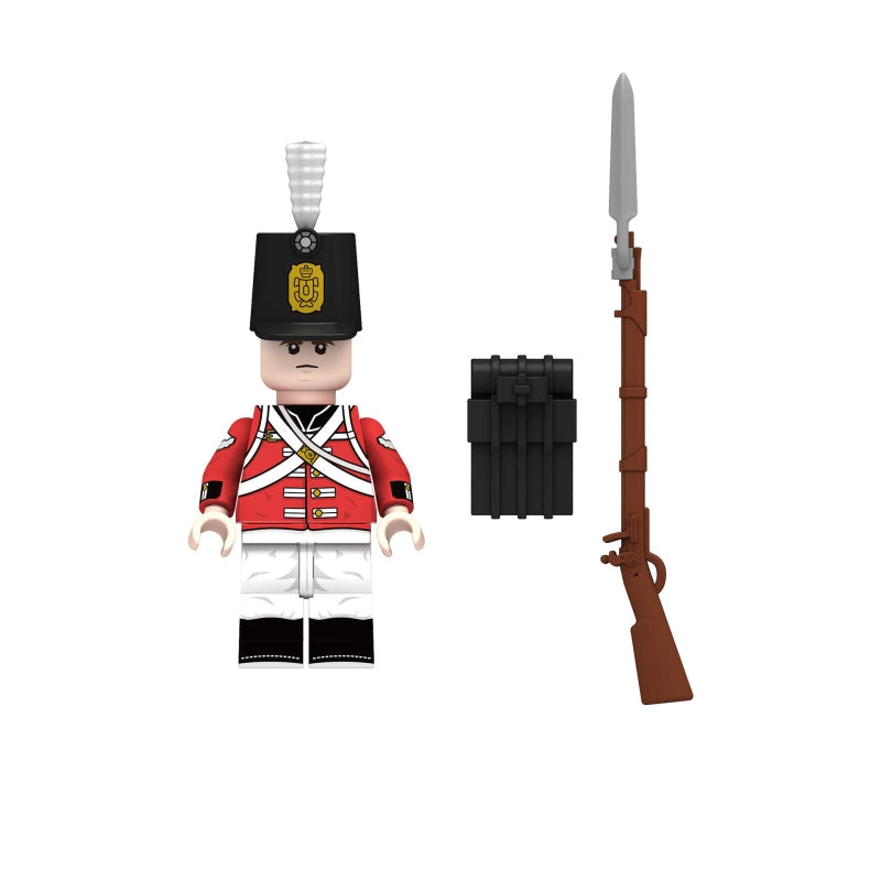BF002 – British Fusilier | Custom Brick Figure