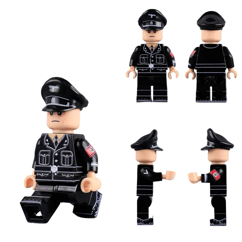 BF140 – Rudolf Hess | Custom Brick Figure