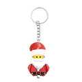 Santa Minifigure Keychain