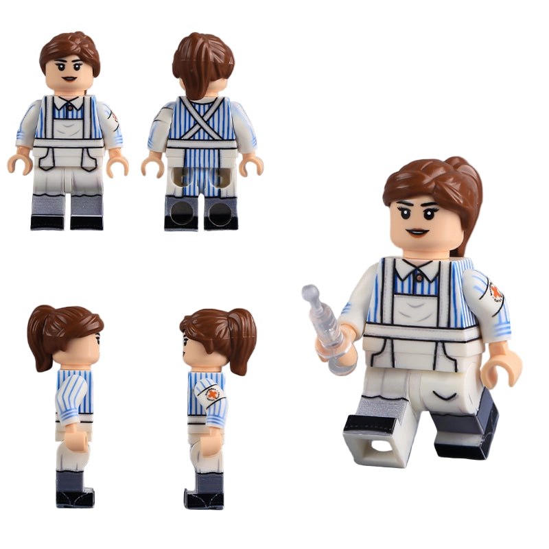 BF008 – Red Cross Nurse | Custom Brick Figure