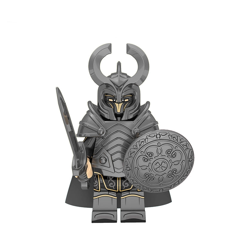 BF338 – Eternal Battleborn Warrior | Custom Brick Figure