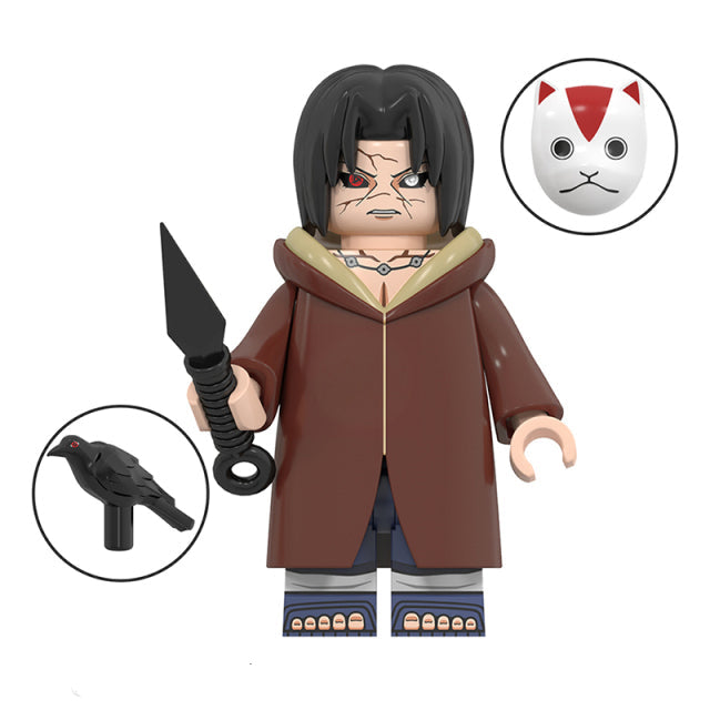 BF2154 – Crimson Crow Shinobi | Custom Brick Figure