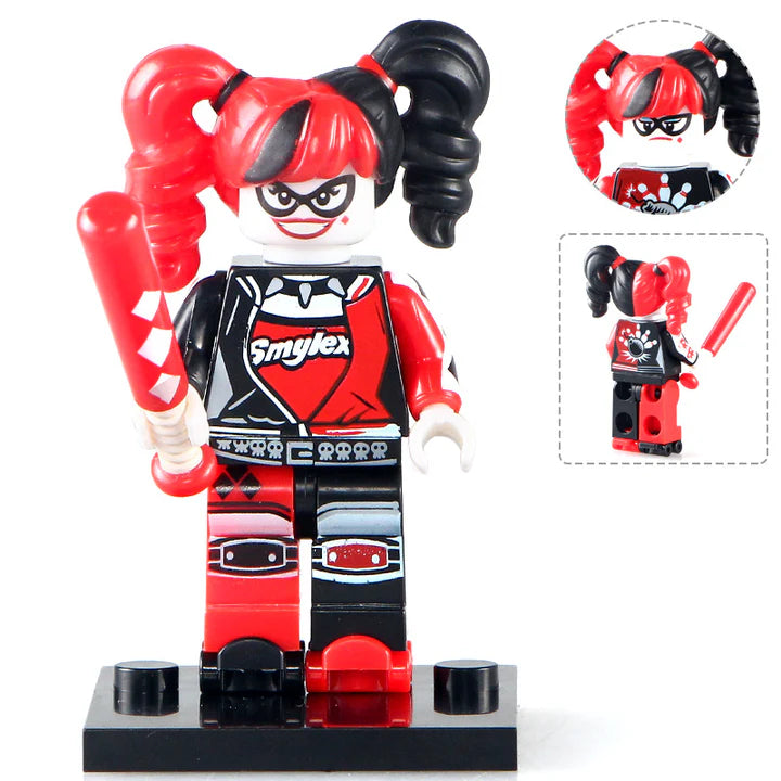 BF101 – Female Acrobat Jester | Custom Brick Figure