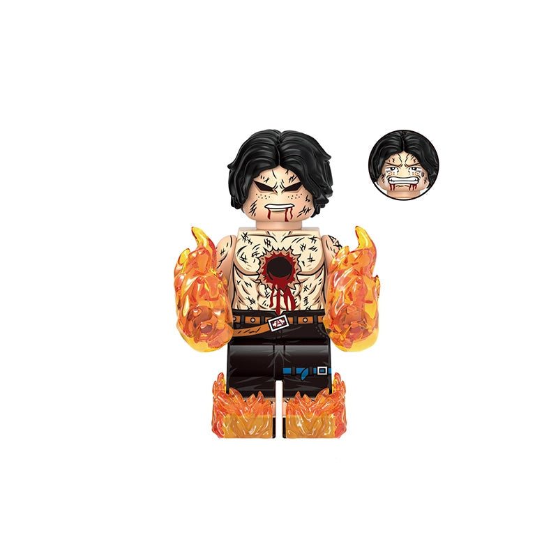 BF2059 – Flamefist Pirate | Custom Brick Figure