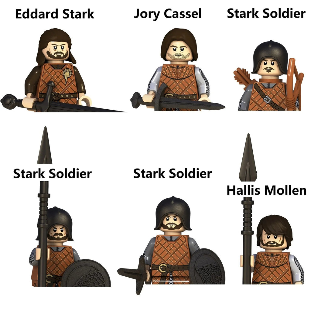House Stark Bannermen | Custom BrickPack