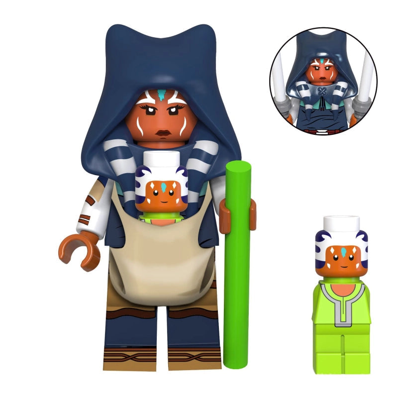 BF8054 – Twinblade Duelist | Custom Brick Figure