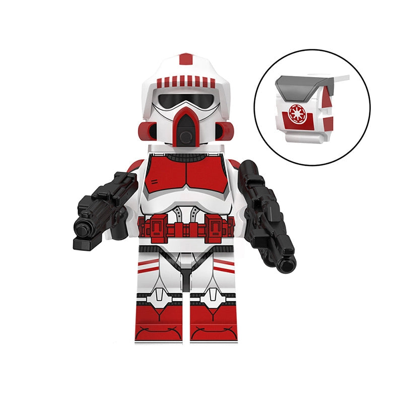 BF2224 – Crimson Legion Trooper | Custom Brick Figure