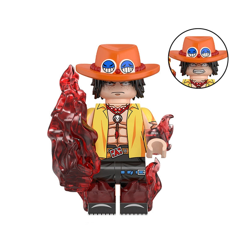 BF2804 – Flamefist Pirate | Custom Brick Figure