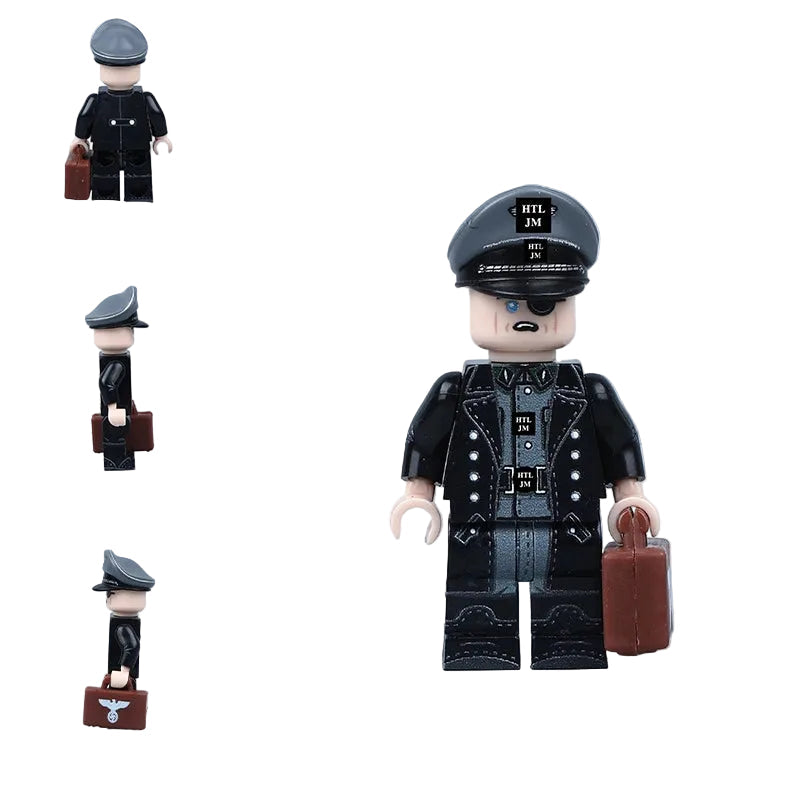 BF086 – Gestapo Officer | Custom Brick Figure