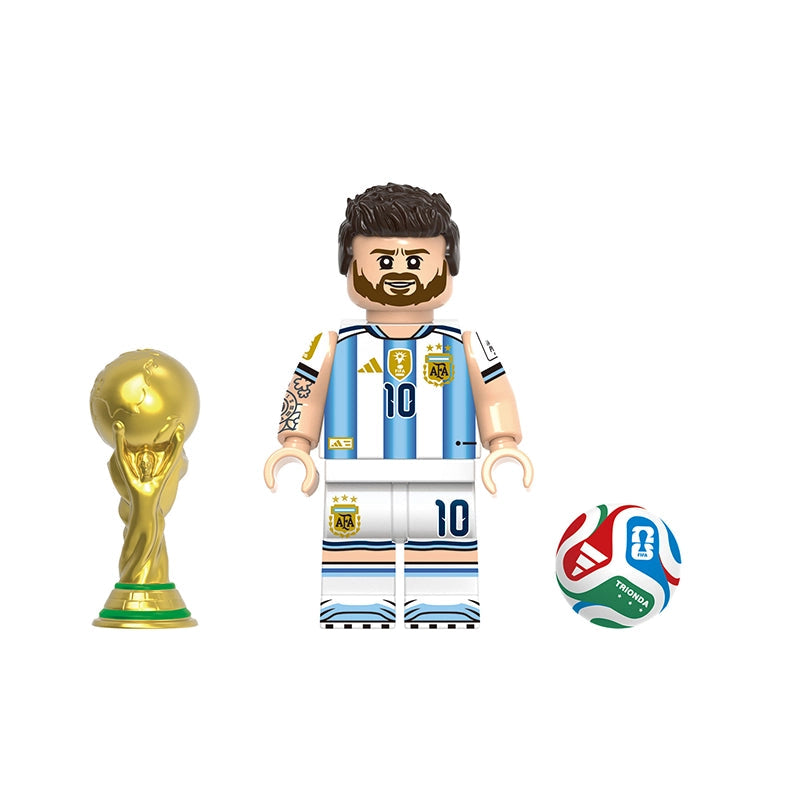 BF0782 – Messi | Custom Brick Figure