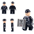 BF44 – German Panzer Oberfeldwebel | Custom Brick Figure