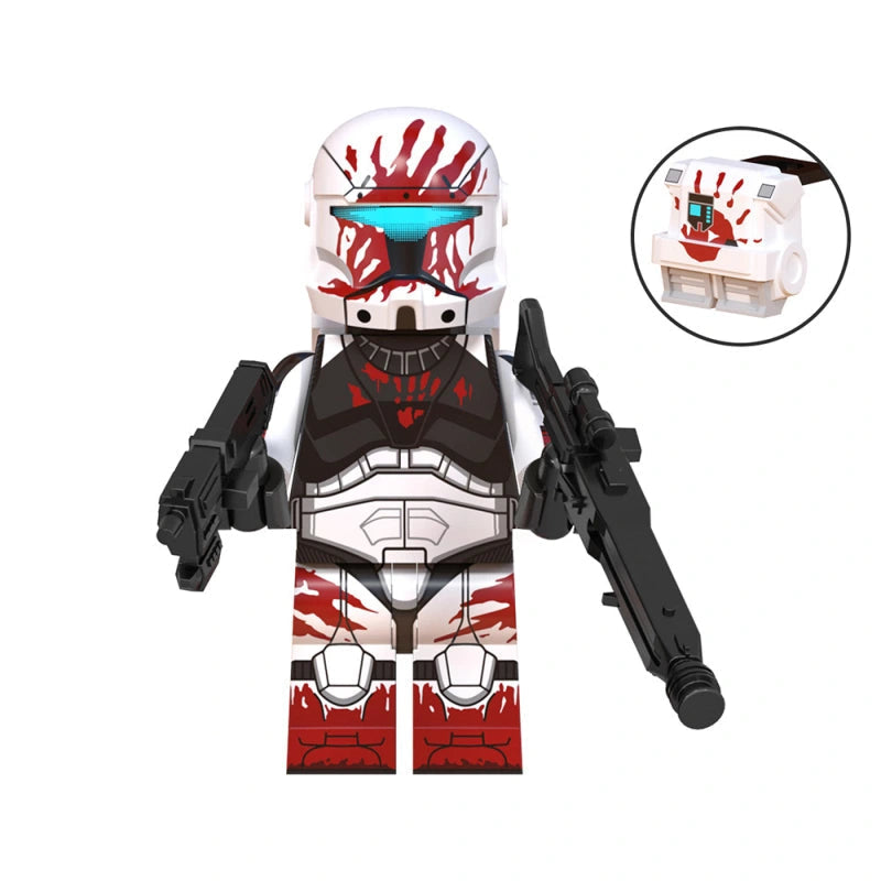BF2233 – Elite Space Commando | Custom Brick Figure
