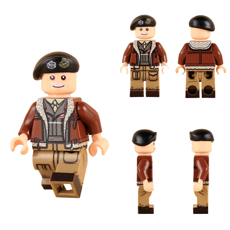 BF042 – Bernard Law Montgomery  | Custom Brick Figure