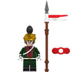 BF037 – French Lancer | Custom Brick Figure