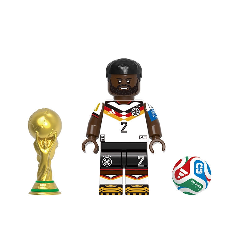 BF0788 – Rudiger | Custom Brick Figure