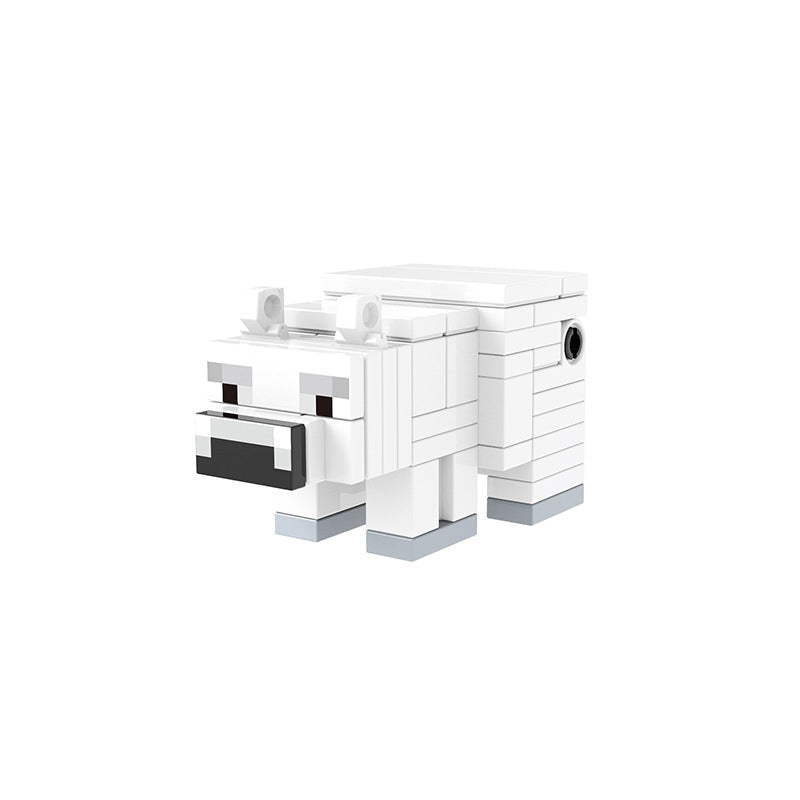 BF1611 – Cubic Polar Bear | Custom Brick Figure